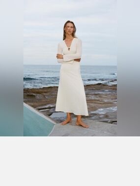 Zara Crochet Maxi Dress